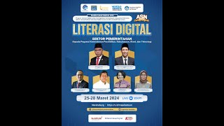 Literasi Digital Sektor Pemerintahan kepada ASN Kemendikbudristek  Sesi 1 [upl. by Yeleen409]