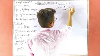 Quantum mechanicslecture10Angle Of Recoil and kinetic energy of electron in Compton effect [upl. by Yecrad]