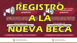 Inicia el registro a la Beca Universal Rita Cetina Gutiérrez complemento de la Beca Benito Juárez [upl. by Lerej478]