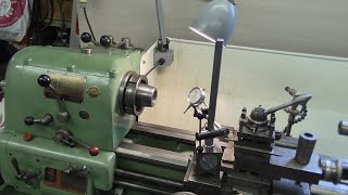 Lathe alignment antique repairs and lawnmowers [upl. by Etteoj742]