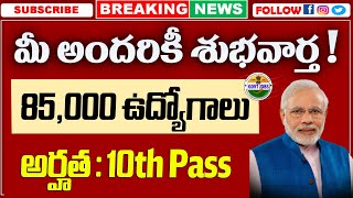 10th అర్హత తో 85000 ఉద్యోగాలు 🔥  Railway Group D Notification 2024  Latest Govt jobs in Telugu [upl. by Stochmal]