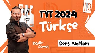 13 TYT Türkçe  Sıfat Ön Ad 1  Kadir GÜMÜŞ  2024 [upl. by Eillah807]