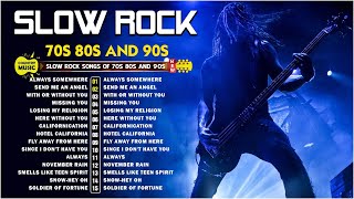 Slow Rock Ballads Songs Ever 💔 Rock Ballads 70s 80s 90s 💔 The Best Rock Ballads [upl. by Savil]