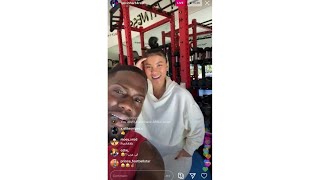 Kevin Hart  IG Fabletics Ad With Eniko [upl. by Naitsirhc222]