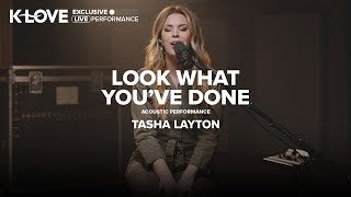 Tasha Layton  Look What Youve Done  Exclusive KLOVE Performance [upl. by Egas]