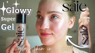 Saie Glowy Super Gel Review amp Demo [upl. by Brandtr836]