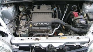 Toyota Yaris 2001 10 engine 1SZFE [upl. by Nylloh]