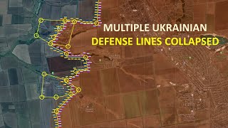 Multiple Ukrainian Defense Lines Collapsed l Massive Russian Advance [upl. by Gayel]