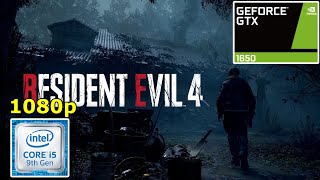 Resident Evil 4 Remake  I5 9300h  GTX 1650  16GB Ram [upl. by Held]