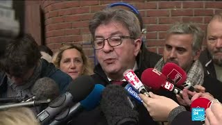 JeanLuc Mélenchon condamné  trois mois avec sursis pour une perquisition agitée [upl. by Imyaj]