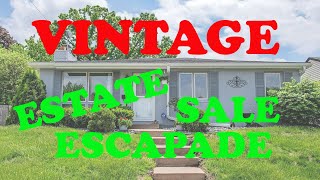 Vintage ESTATE SALE adventure [upl. by Nannette]