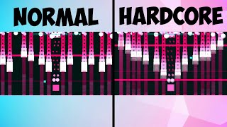 Airborne Robots  Normal VS Hardcore in Just Shapes and Beats The Lost Chapter [upl. by Pryor]