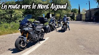 TRIP MOTO Direction le sommet du MONT AIGOUAL [upl. by Nodyarg]