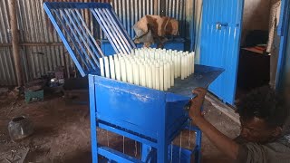 candle making machine in Ethiopia [upl. by Thibaut]