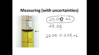 Measuring with Uncertainties [upl. by Dasa]