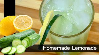 How to Make Homemade Cucumber LemonadeUsing Blender Healthy Drinks [upl. by Yerga]