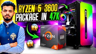 All Time Best Offer on Ryzen 5 3600 Combo😮🔥 Gaming PC under 50k  Gaming PC Price in Pakistan 2024 [upl. by Lietman]