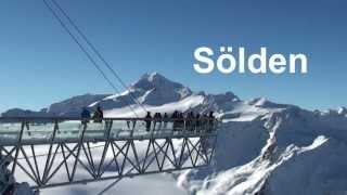 Skigebiet Sölden  Die Highlights von Sölden [upl. by Dyrraj]