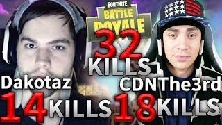 CDNThe3rd amp Dakotaz 32 Kills LEGENDARY Game 19 Fortnite Highlights [upl. by Iren591]