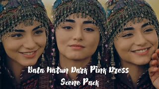 Bala Hatun Dark Pink Dress Scenes Pack 💓 shorts trending hatuneditor kuruluşosman [upl. by Egidius]