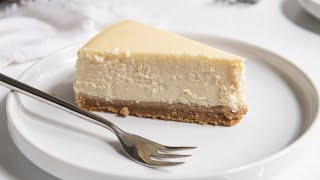 Classic New York Cheesecake Recipe [upl. by Htiek]