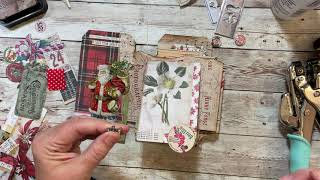 Shabby Soul Accordion Journal  Part 2 [upl. by Jonina794]