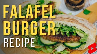 Falafel Burger Recipe shorts [upl. by Littlejohn]