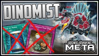 New One Turn Kill Too TOXIC for Duel Links Dinomist YuGiOh Duel Links [upl. by Ahsenat]