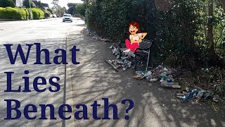 Swept under the shrub 🌳  Litter picking ep113 [upl. by Eneles]