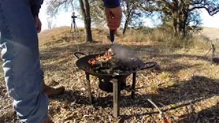 Plow Disc Cooking  Ultimate Camp Breakfast [upl. by Sale]