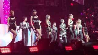 TWICE 트와이스 Concert 4th World Tour III Los Angeles LA The Forum FANCAM quotICONquot AND quotCRY FOR MEquot [upl. by Atirrehs]