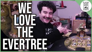 We love the Evertree in EVERDELL Board Game Gameplay [upl. by Sternberg869]