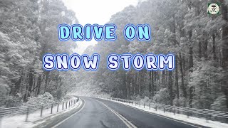 LETS GO LONG DRIVE THROUGH SNOW STORM IN AUSTRALIA NIMMITABLE  JK SPECIAL CREATIONS nimmitable [upl. by Robison]