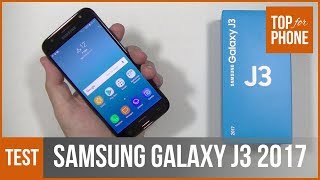 SAMSUNG GALAXY J3 2017  test par TopForPhone [upl. by Botsford]