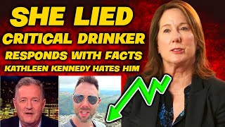 WOW Kathleen Kennedy LASHES OUT Against Critical Drinker For Defending George Lucas Male Star Wars [upl. by Haliak]