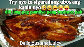 Oven Lechon Manok  Juicy and Delicious Wala ng hahanapin pa sa sarap  Jed Recipe Food Lovers [upl. by Fulvia799]