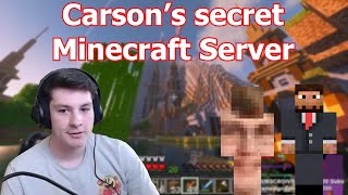 Carsons Secret Minecraft Server Jawsh Stream Highlights [upl. by Kunin469]