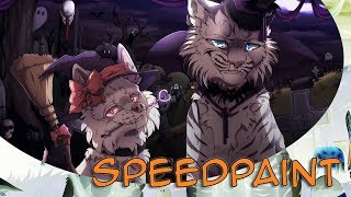 Happy Halloween 2017  Speedpaint [upl. by Candie]