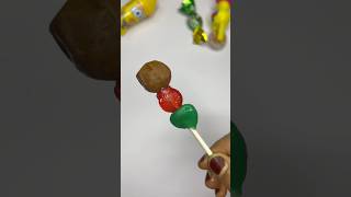 Dairy Milk Lollipop With Strawberry 🍓 Fruit Popsicle shotrs youtubeshort shortsvideoviral [upl. by Annaiel195]