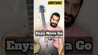 Enya Nova Go  Acoustic Carbon Fibre Guitar shorts unboxing [upl. by Edson482]