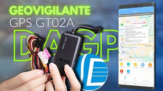 GT02A GPS geo vigilante Unboxing y configuración paso a paso del localizador [upl. by Letrice]