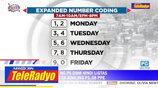 Simula sa Lunes August 15 number coding scheme magbabalik na  SAKTO 12 August 2022 [upl. by Ansaev]