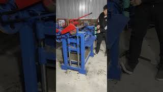 semi automatic Concrete block machine retaining wall machine nold interchangeable block maker [upl. by Nye]