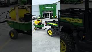 Gator John Deere transformé en arroseuse automotrice  Le Groupe Agritex [upl. by Nangatrad]