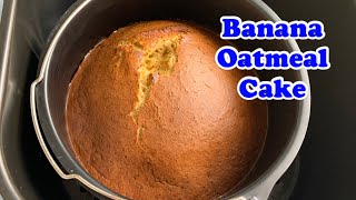 Banana Oatmeal Cakes  Air Fryer  Quaker Oat [upl. by Irvin]