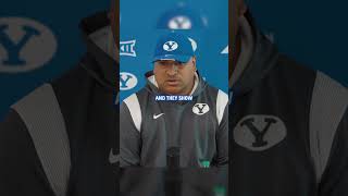 WEEK FOUR — media sound bites  Coach Sitake byufootball gocougs byu [upl. by Nodababus984]