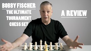 CHESS SET REVIEW Bobby Fischer Chess Piece Set – The Ultimate Tournament Chess Set WEGames [upl. by Eerased]