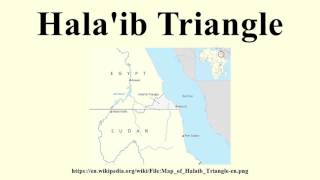 Halaib Triangle [upl. by Bael]