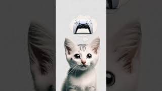 The Kitten Receives PS5🎮  Kitten Story [upl. by Carolynn]