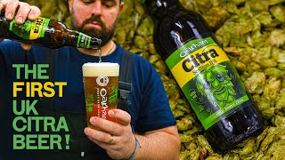 Oakham Citra the UKs first Citra beer [upl. by Ahseekan]